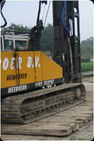 Foto van de bouw van het nieuwe SLIM-pand