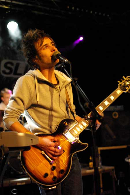Johhny Stardust tijdens SLIM In de Lift 7 november 2008