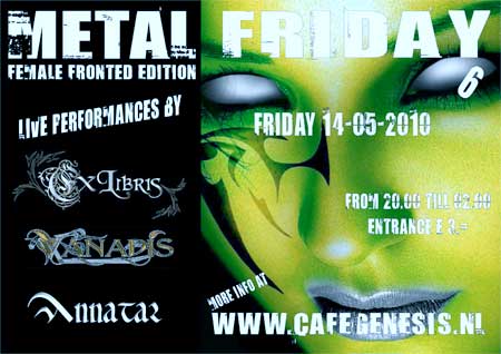 Metal friday in cafe Genesis