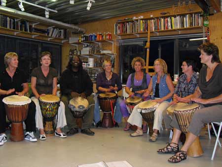 Djembe cursus in XiniX