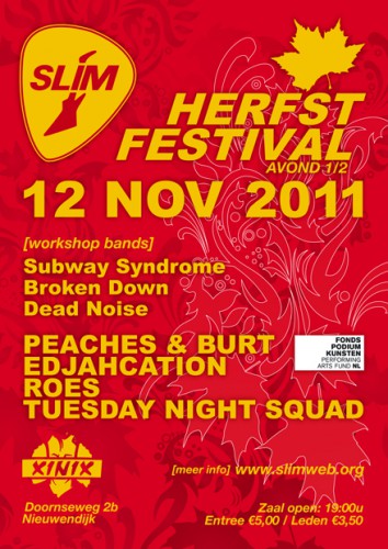 Poster SLIM Herfstfestival 2011